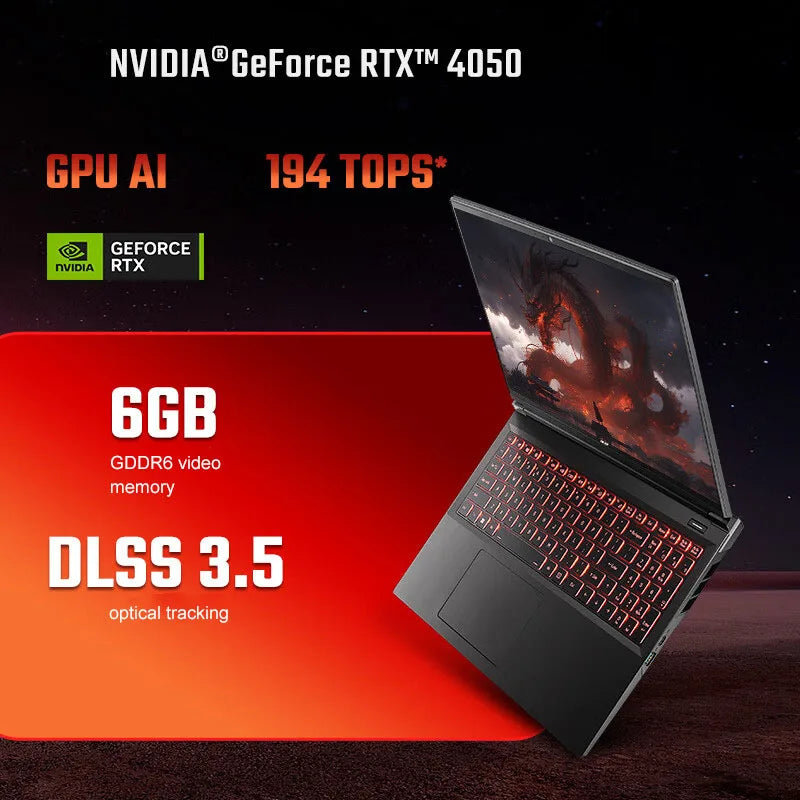 🎮 Acer Nitro Dragon – PC Portable Gamer 16" 2.5K 165Hz | Ryzen R7-8745H, 32GB - 1TB, RTX 4060