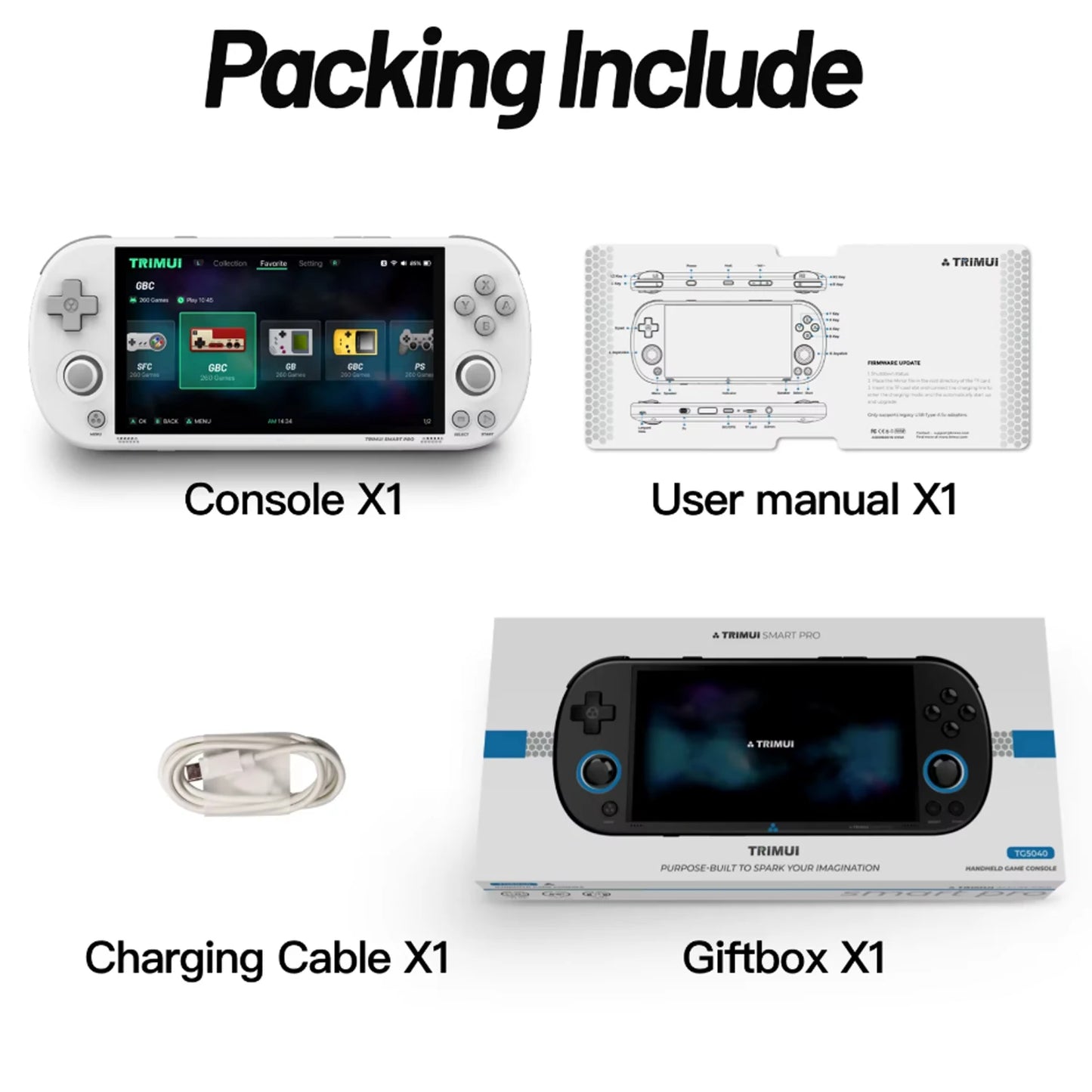 Console Rétro : PC/PS1/GB/GBC/GBA/DS