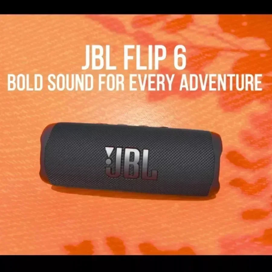 🔊 JBL Flip 6 – Enceinte Bluetooth Puissante & Étanche | Son Pro, Format Compact