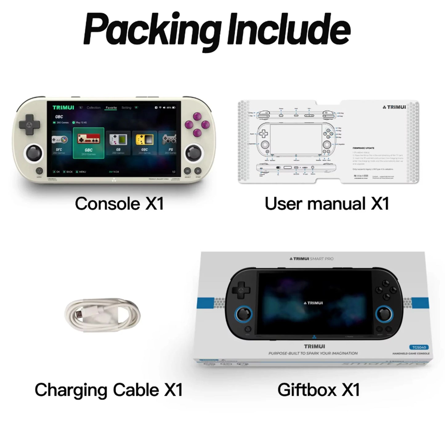 Console Rétro : PC/PS1/GB/GBC/GBA/DS