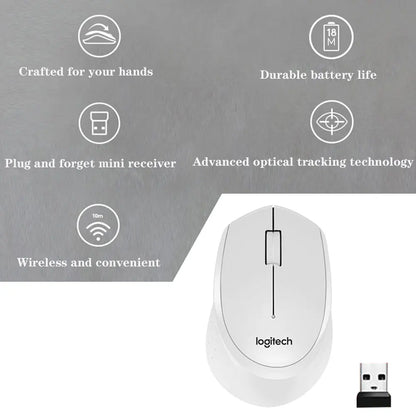 🖱️ Logitech M330 Silent Plus — Souris Sans Fil Silencieuse
