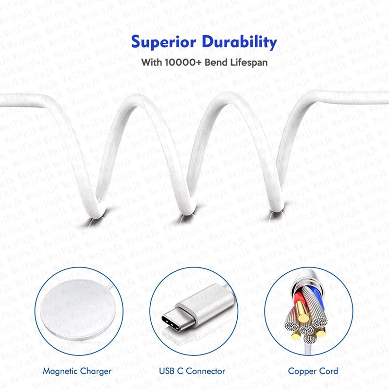 Chargeur sans fil Apple pour iPhone 14/13/12/11/15/16 Pro Max, Mini, X, XS, XR Plus – Charge rapide