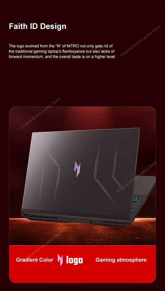 🎮🚀 Acer Nitro -PC Portable Gamer 16" 2.5K 240Hz | i7-14650HX, 32GB 1TB, RTX 4070.