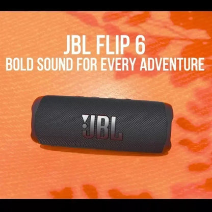 🔊 JBL Flip 6 – Enceinte Bluetooth Puissante & Étanche | Son Pro, Format Compact