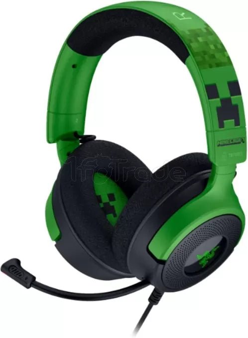 Casque Gamer Kraken V4 X Minecraft - Distribué par Shooply.fr - Shooply — QG du Gaming et du High - Tech