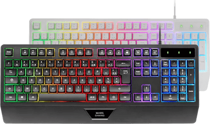 Clavier Gamer Gaming MK124 RGB - Distribué par Shooply.fr - Shooply — QG du Gaming et du High - Tech