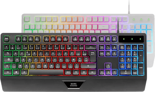 Clavier Gamer Gaming MK124 RGB - Distribué par Shooply.fr - Shooply — QG du Gaming et du High - Tech