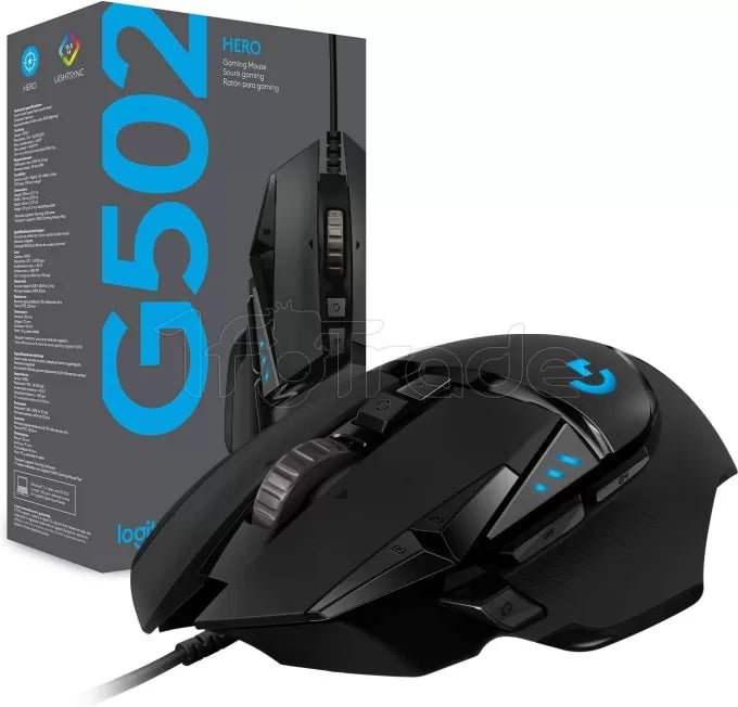 G502 HERO RGB - Distribué par Shooply.fr - Shooply — QG du Gaming et du High - Tech