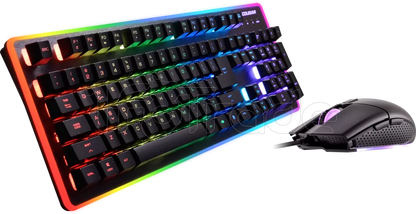 Pack 2en1 (Clavier/Souris) DeathFire EX RGB-Distribué par Shooply.fr