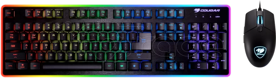 Pack 2en1 (Clavier/Souris) DeathFire EX RGB-Distribué par Shooply.fr