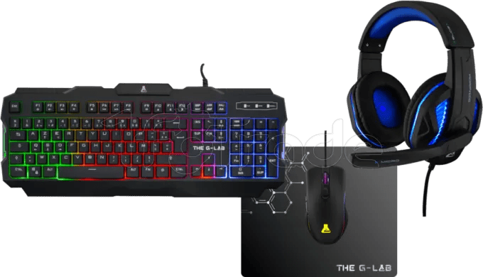 Pack Gamer 4en1 (Clavier/Souris/Casque/Tapis) - Distribué par Shooply.fr - Shooply — QG du Gaming et du High - Tech