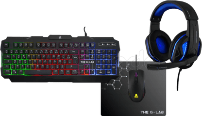 Pack Gamer 4en1 (Clavier/Souris/Casque/Tapis) - Distribué par Shooply.fr - Shooply — QG du Gaming et du High - Tech