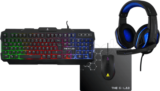 Pack Gamer 4en1 (Clavier/Souris/Casque/Tapis) - Distribué par Shooply.fr - Shooply — QG du Gaming et du High - Tech