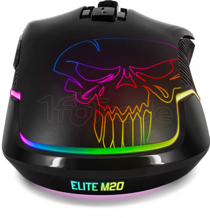 Souris sans fil Gamer Elite M20 RGB - Distribué par Shooply.fr