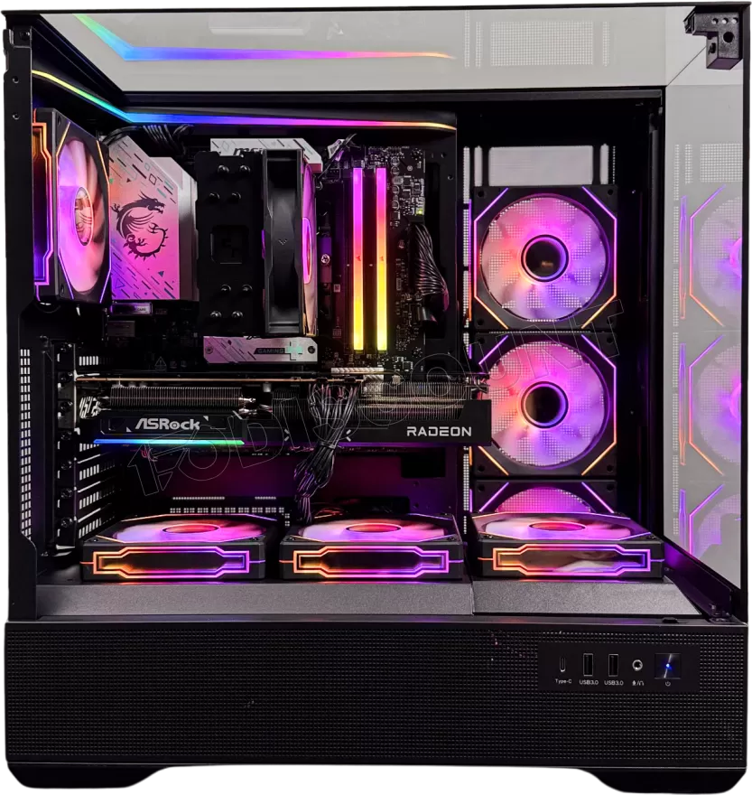 Unité Centrale Gaming RX 9070 - Distribué par Shooply.fr